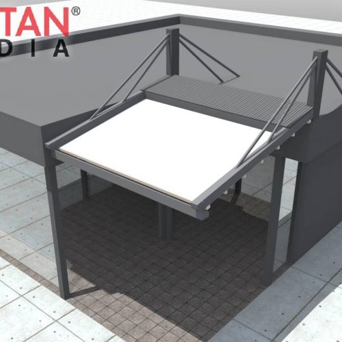 Jednovodna pergola tenda – Freedom